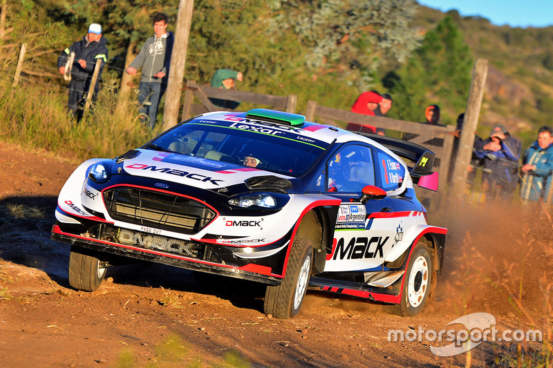 Elfyn Evans, Daniel Barritt, Ford Fiesta WRC, M-Sport