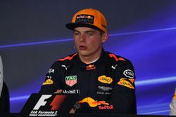 Max Verstappen, Red Bull Racing in the Press Conference