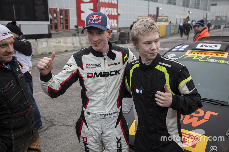 Elfyn Evans, Ford Fiesta WRC e Kalle Rovanpera