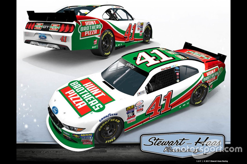 Nueva decoración para Kevin Harvick  Xfinity Series 2017