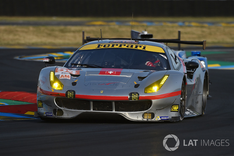 #54 Spirit of Race Ferrari 488 GTE: Thomas Flohr, Francesco Castellacci, Olivier Beretta