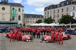 #25 CEFC Manor Oreca 07 Gibson: Roberto Gonzalez, Simon Trummer, Vitaly Petrov, #24 CEFC Manor Oreca 07 Gibson: Tor Graves, Jonathan Hirschi, Jean-Eric Vergne