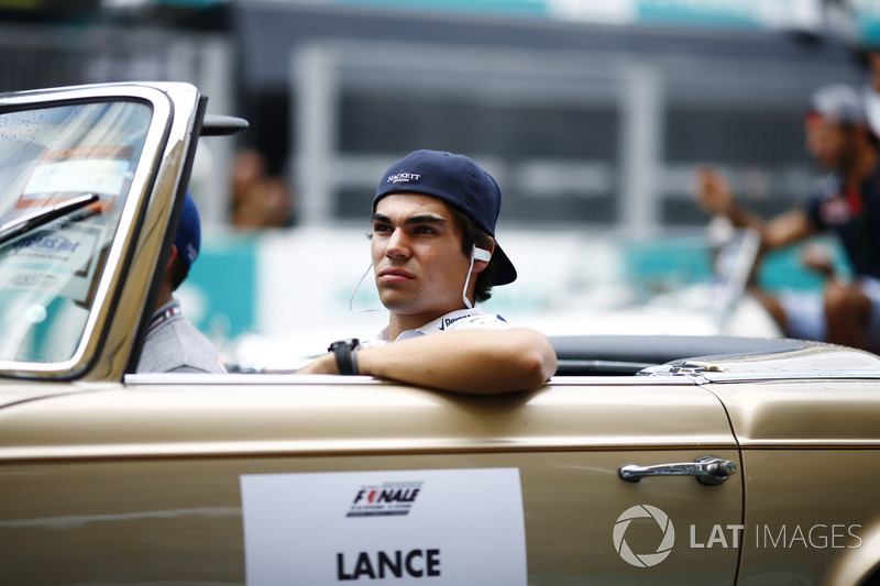Lance Stroll, Williams, pilotlar geçit töreni
