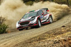 Elfyn Evans, Daniel Barritt, Ford Fiesta WRC, M-Sport