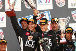 Podium: second place #12 Competition Motorsports powered by Ice Break, Porsche 991 GT3 R: David Calvert-Jones, Patrick Long, Marc Lieb, Matt Campbell