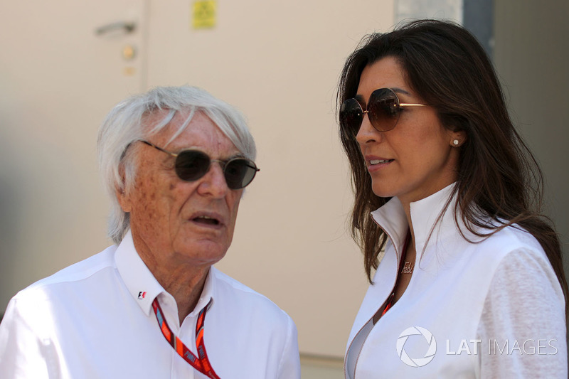 Bernie Ecclestone, wife Fabiana Ecclestone