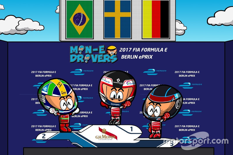 Primera carrera del ePrix de Berlín 2016/2017 según los MinEDrivers