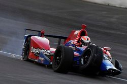 Crash d'Alexander Rossi, Herta - Andretti Autosport Honda