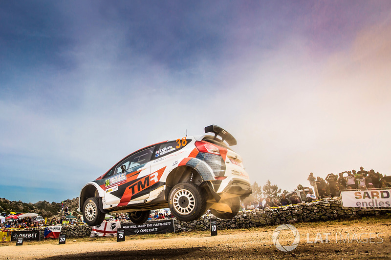 Takamoto Katsuta, Marko Salminen, Tommi Makinen Racing Ford Fiesta R5