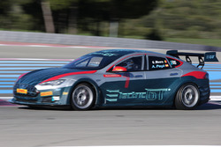Tesla Model S P85+ testing