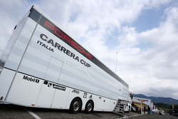 Bilico nel paddock