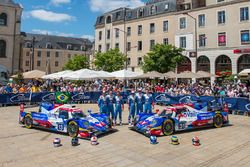 #13 Vaillante Rebellion Racing Oreca 07 Gibson: Mathias Beche, David Heinemeier Hansson, Nelson Piquet Jr., #31 Vaillante Rebellion Racing Oreca 07 Gibson: Julien Canal, Bruno Senna, Nicolas Prost