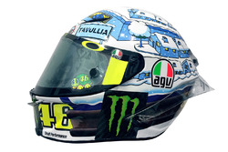 Le casque de Valentino Rossi, Yamaha Factory Racing