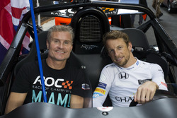 Team Great Britain David Coulthard and Jenson Button