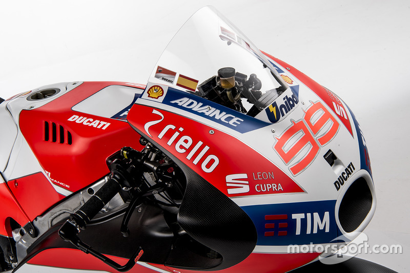 La livrée de la Ducati Desmosedici GP17