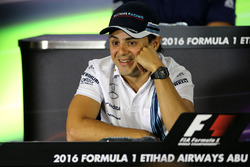 Felipe Massa, Williams lors de la conférence de presse de la FIA