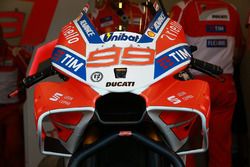 Neue Verkleidung am Bike von Jorge Lorenzo, Ducati Team