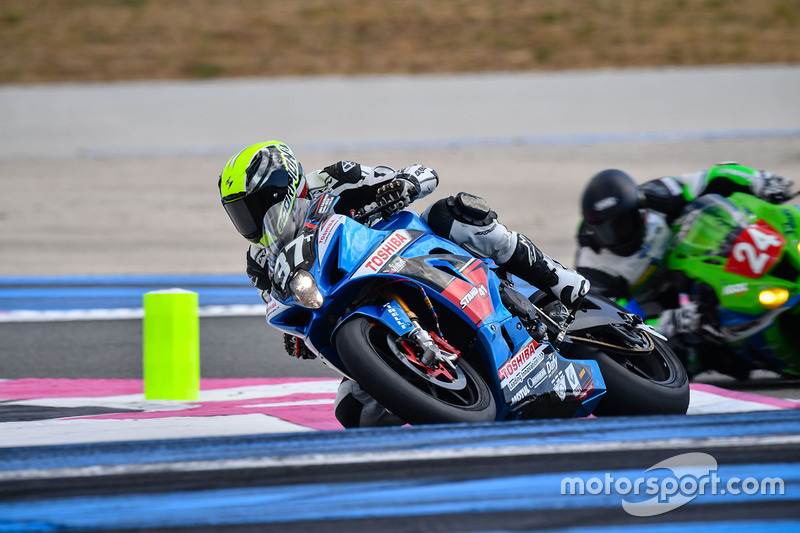 39. #37 Space Moto 37. Suzuki: Charles Roche, Julien Gallerand, Steve Langlois