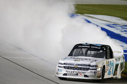 Race winner Johnny Sauter, GMS Racing Chevrolet