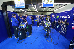 Le stand de Valentino Rossi, Yamaha Factory Racing