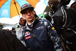 Max Verstappen, Red Bull Racing on the grid