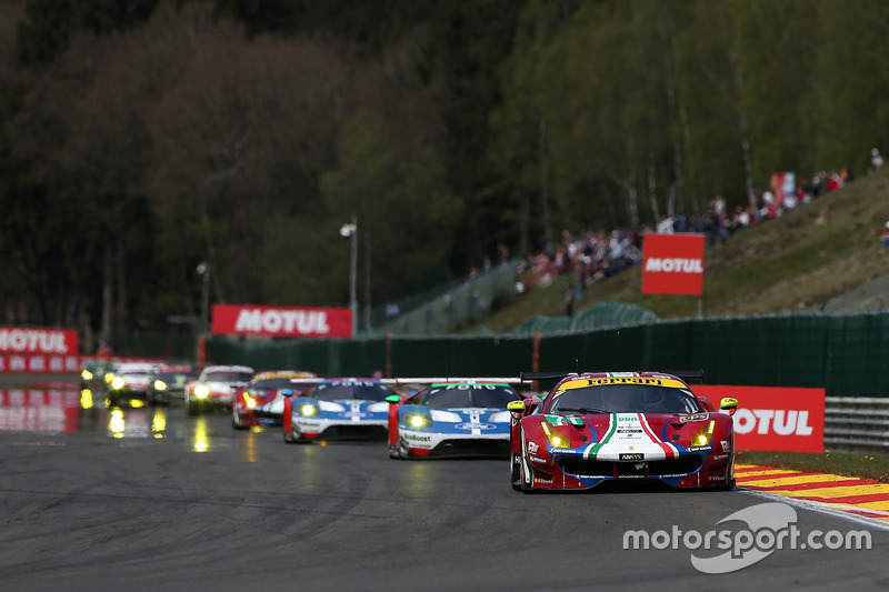 #71 AF Corse Ferrari 488 GTE: Davide Rigon, Sam Bird