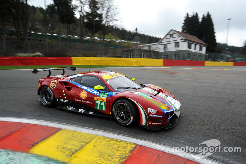 1. GTE-Pro: #71 AF Corse, Ferrari 488 GTE