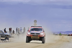 #302 Toyota Gazoo Racing Toyota: Giniel de Villiers, Dirk von Zitzewitz