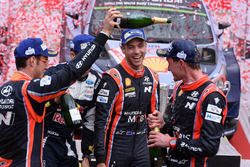 Ganadores, Thierry Neuville, Nicolas Gilsoul, Hyundai Motorsport, segundo, Hayden Paddon, Sebastian 