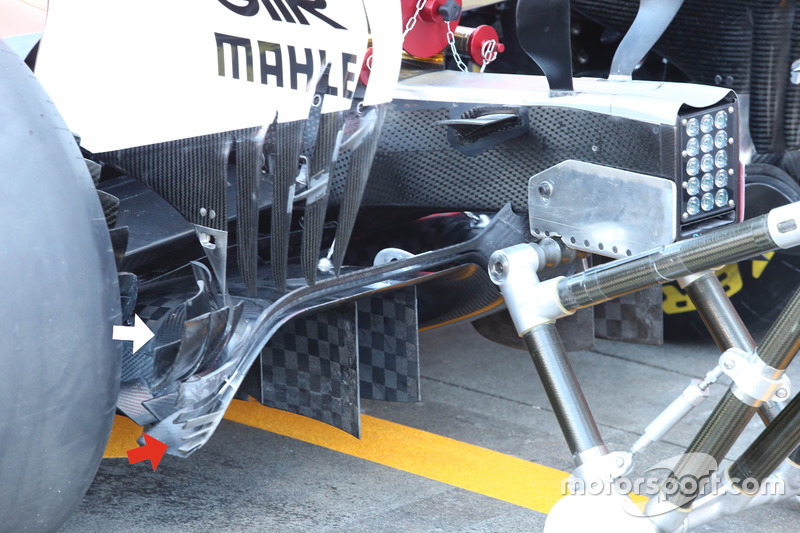 Sayap diffuser Ferrari SF70H