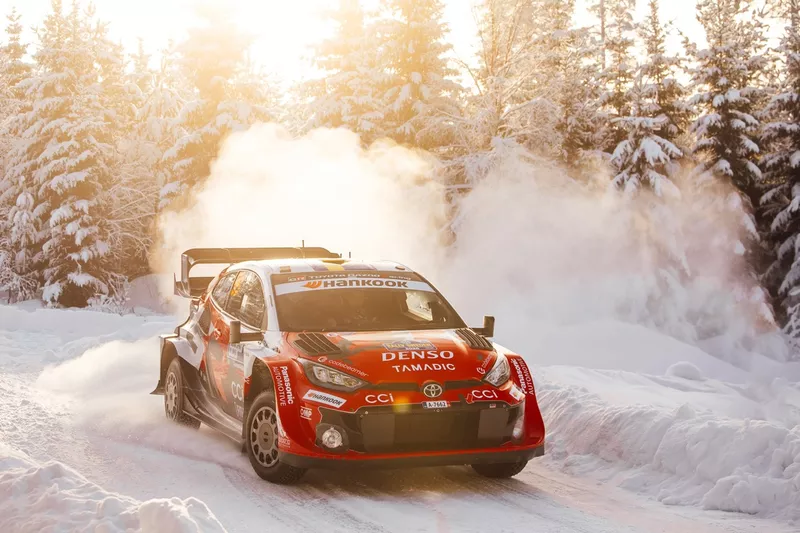 Oliver Solberg, Elliott Edmondson, Toyota Gazoo Racing WRT Toyota GR Yaris Rally1