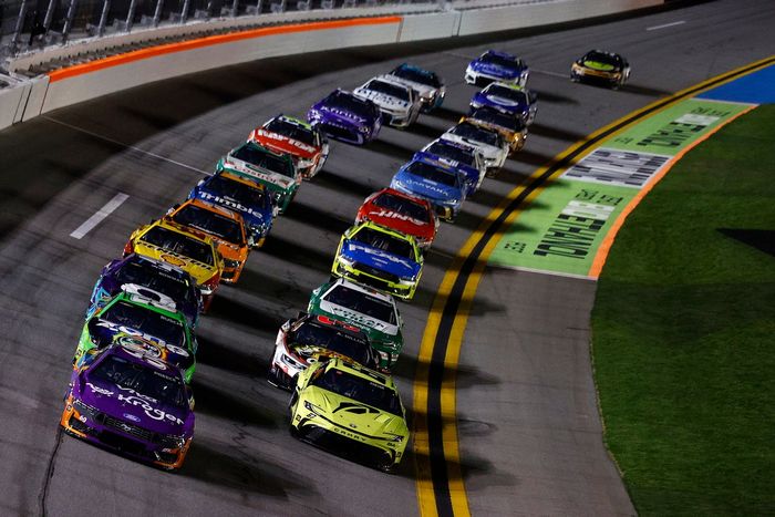 Ryan Preece, RFK Racing Ford, Corey Heim, 23XI Racing Toyota