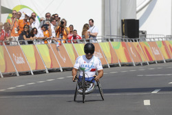 Alex Zanardi at the Rio de Janeiro Paralympic Games