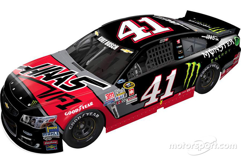 Kurt Busch, Stewart-Haas Racing Chevrolet, livrea speciale