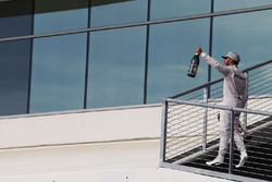 Lewis Hamilton, Mercedes AMG F1 fête sa victoire