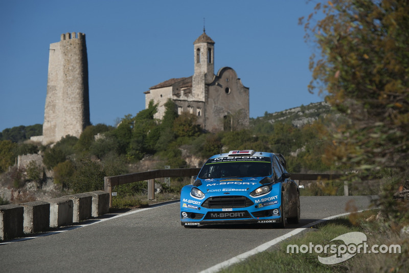 Mads Ostberg, Ola Floene, M-Sport Ford Fiesta WRC