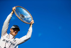 Podium: Sieger Nico Rosberg, Mercedes AMG F1 Team