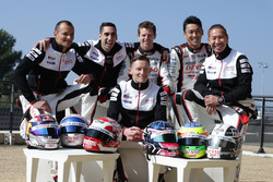 Toyota Racing: Stephane Sarrazin, Sebastien Buemi, Mike Conway, Anthony Davidson, Kazuki Nakajima, Kamui Kobayashi