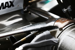 Hinterradaufhängung, Mercedes AMG F1 W07 Hybrid