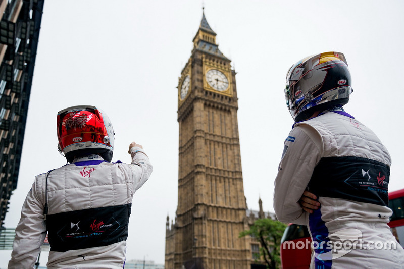 Jean-Eric Vergne y Sam Bird, DS Virgin Racing