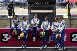 #35 Baxi DC Racing Alpine A460 Nissan: David Cheng, Ho-Pin Tung, Nelson Panciatici; #36 Signatech Alpine A460: Gustavo Menezes, Nicolas Lapierre, Stéphane Richelmi