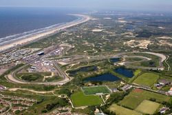 Circuit Park Zandvoort vanuit de lucht