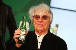 Bernie Ecclestone, at a Heineken sponsorship announcement