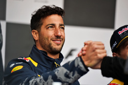 Daniel Ricciardo, Red Bull Racing with fans