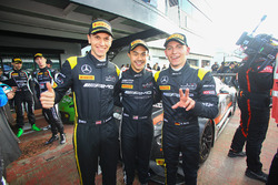 Race winners #84 HTP Motorsport, Mercedes-AMG GT3: Maximilian Buhk, Dominik Baumann, Jazeman Jaafar