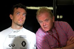 Jolyon Palmer, Renault Sport F1 Team dan his father Jonathan Palmer