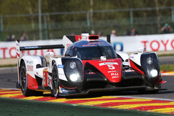 #5 Toyota Racing Toyota TS050 Hybrid: Anthony Davidson, Sébastien Buemi, Kazuki Nakajima