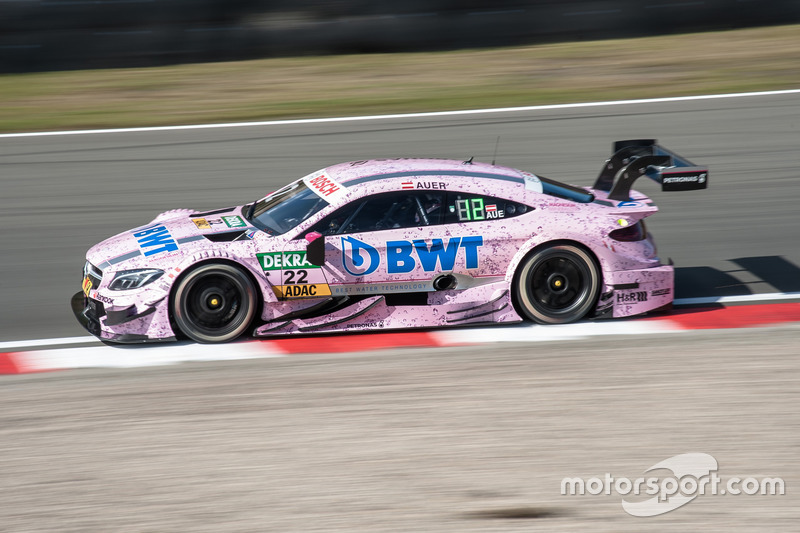 Así fue el Mercedes de Lucas Auer con Mücke Motorsport en el DTM 2016, por el mismo patrocinador...