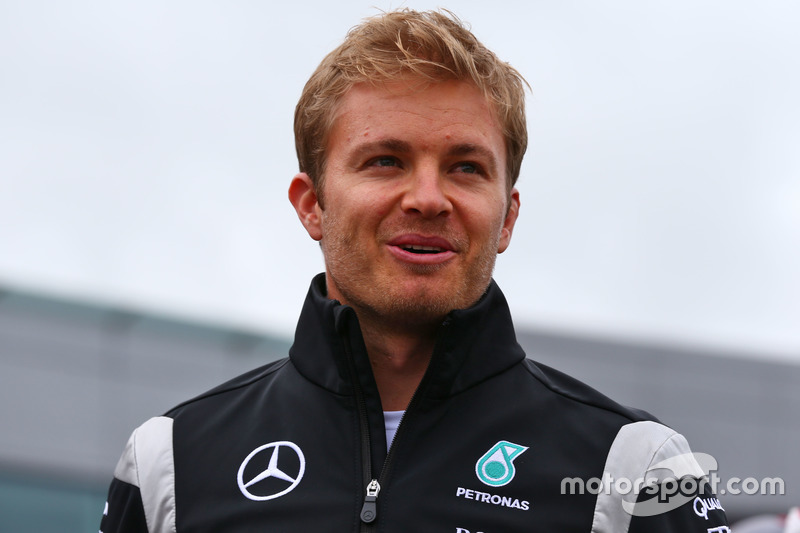 Nico Rosberg, Mercedes AMG F1 on the drivers parade