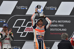 Podium : le vainqueur Marc Marquez, Repsol Honda Team